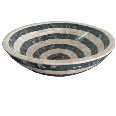 Bathroom stone round matte multi color wash basin for wholesale Bathroom Stone hand Wash Basin